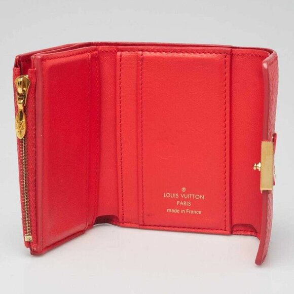 Louis Vuitton Coral Tahiti Taurillon Leather Capucines XS Wallet - Picture 5 of 9